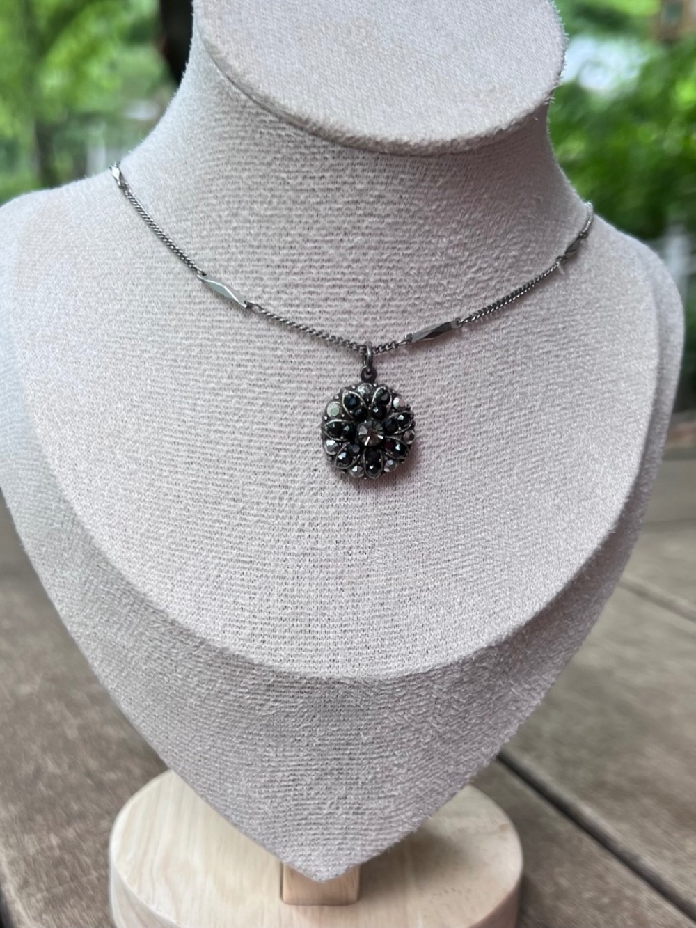 Mariana USA Jewelry Necklace Star of David Pendant "Checkmate" - Rhodium